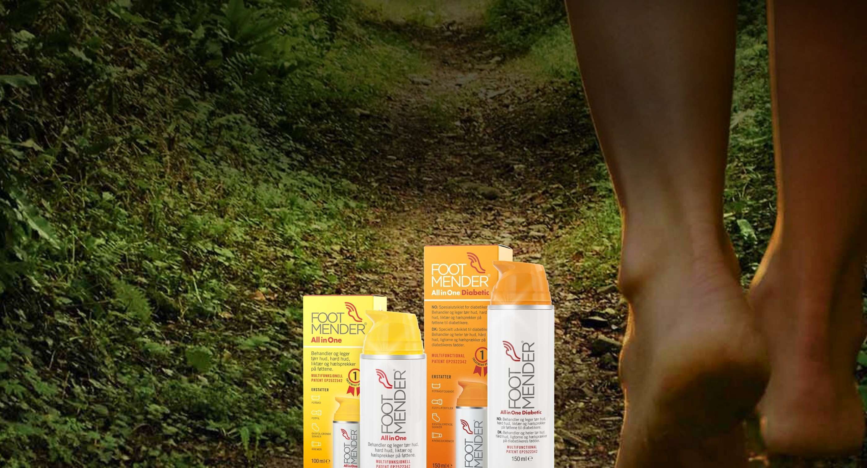 Footmender foot care product